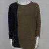 Men's Color Block Crewneck Sweater, Muscle Fit Long Sleeve Knit Pullover Jumper,  Autumn Winter European Style Men Knit Top