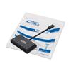 Nanocable 10.16.4401-BK, USB 2.0, USB 3.0 (3.1 Gen 1) Type-C, 0,1 M, USB, Noir, 180 Mm