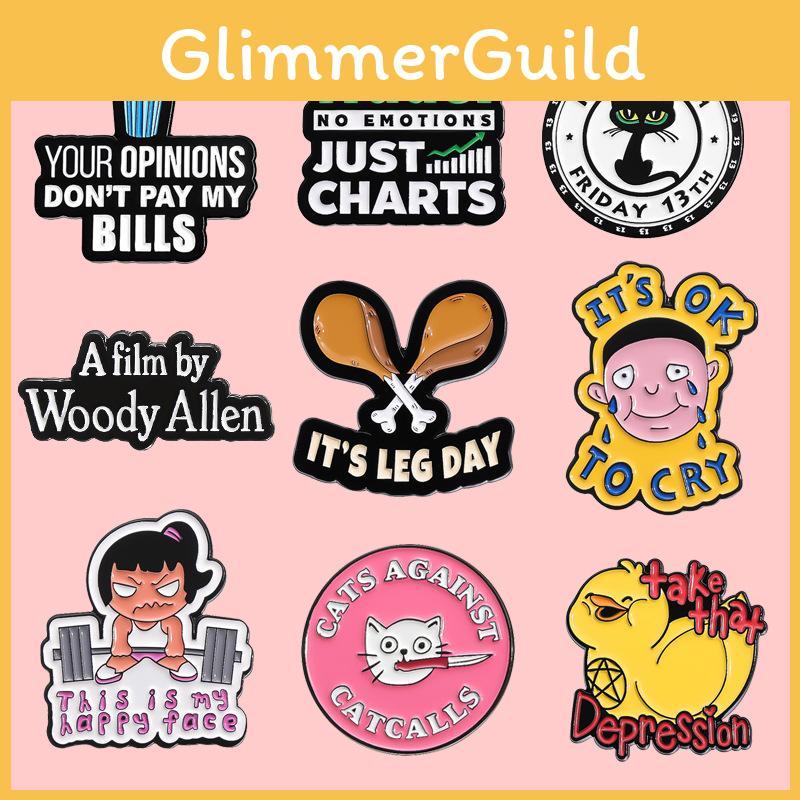 Unique Cartoon Character Duck And Chicken Leg Brooches Stylish Metal Accessories For Fashion Lovers