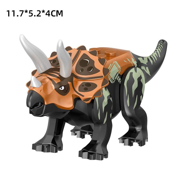 

Юрские динозавры Строительные блоки Индоминус Рекс Сделай сам Тираннозавр Фигурки Модели Детские игрушки Животные Рождественские подарки