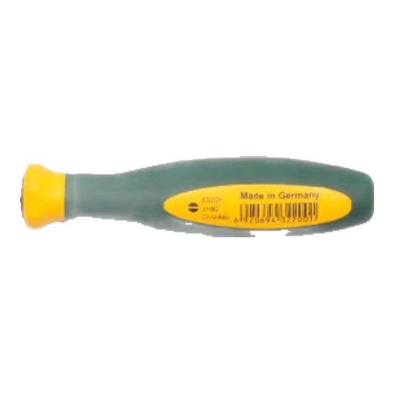 SATA G-Series Two-Tone Handle Slotted Screwdriver 3x80MM