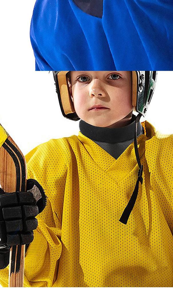 Adjustable Anti-Cut Neck Brace for Speed Skating and Hockey