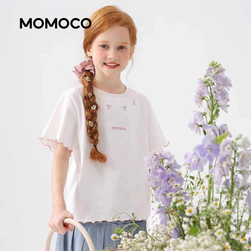 MOMOCO Girls' Summer Short-Sleeve T-Shirt