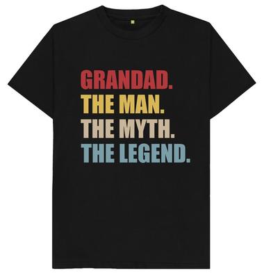 Grand-père L'Homme Le Mythe La Légende T-shirt Cadeau Grand-père