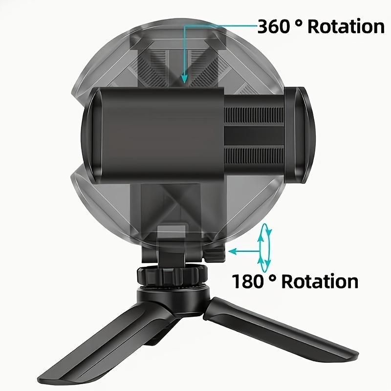 Foldable Phone Tripod Desktop Handheld Stabilizer Selfie Live Streaming Portable Phone Holder Stand