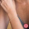 Stylish And Simple S925 Sterling Silver Bracelet, Simple And Textured Basic Chain Bracelet For Women