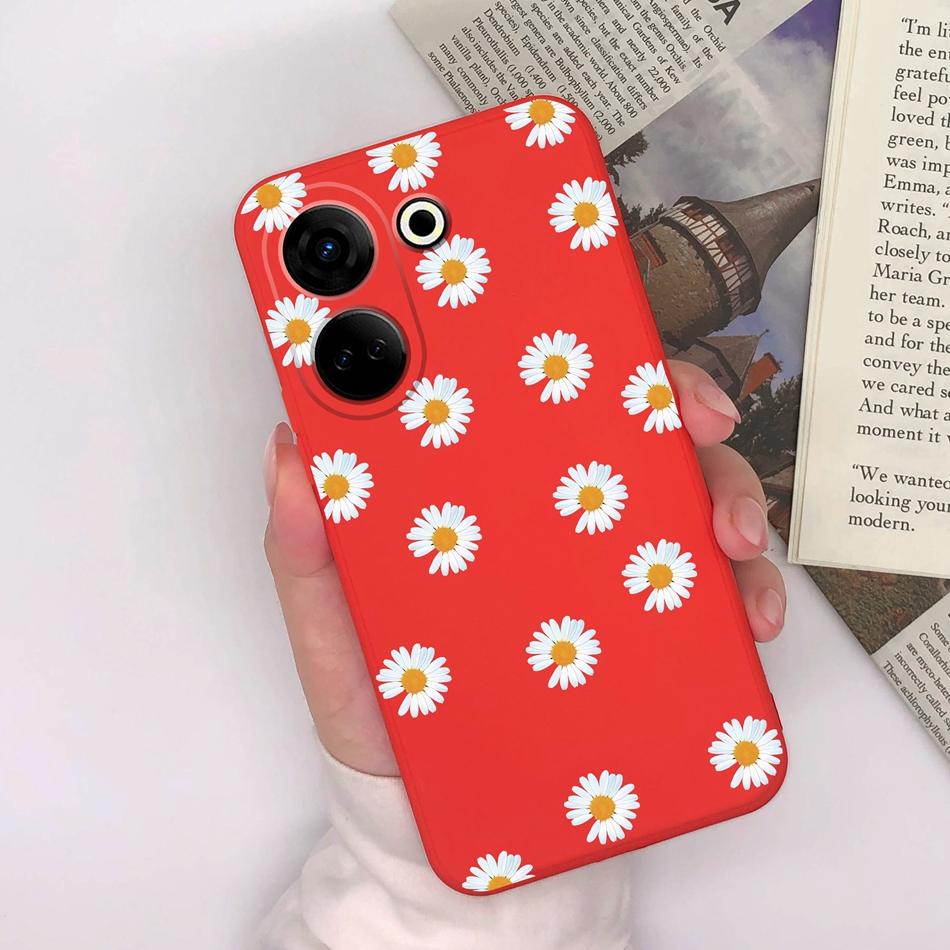 For Tecno Camon 20 Pro 4G 5G Phone Cases Cute Design Matte Silicone Shockproof Black Cover For Tecno Camon20 20Pro Bumper Capa