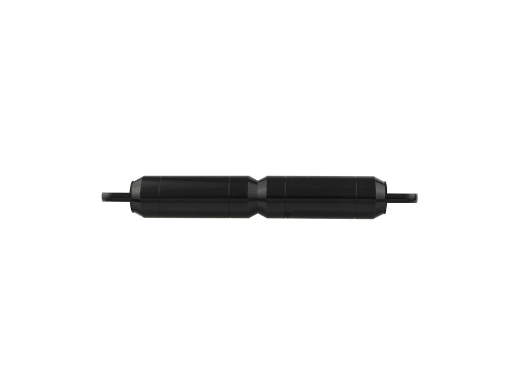 POSH FAITH Motorcycle Adjustable Handlebar Brace Shaft Length Adjustment Sold Accessories (Shaft Only), Range 147-228mm (Clamp Separately), Black,
