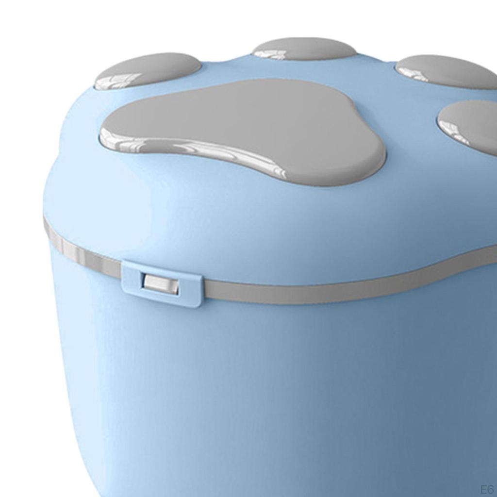 Food Storage Container Kitchen Waste Bin with Lid Organizer