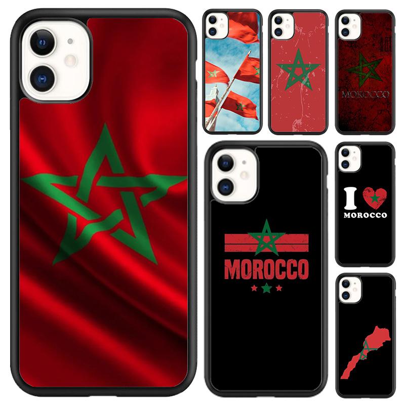 Morocco Maroc Moroccan Flag Phone Case For iPhone 17 Air 16 pro max 15 14 plus 12 13 Shell Cover coque