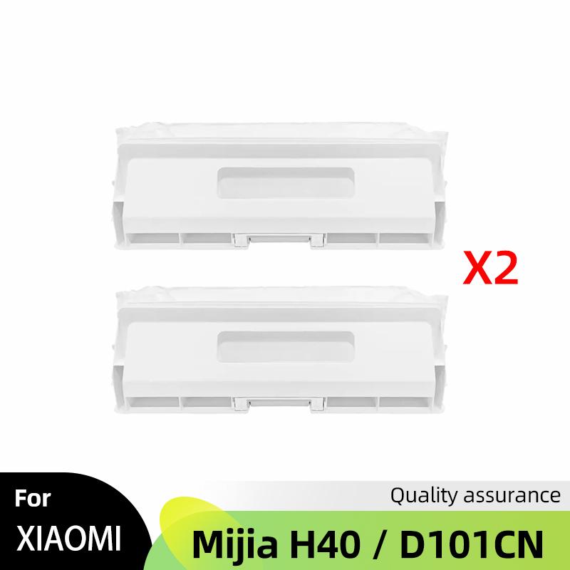 Fit For ( Xiaomi Mijia H40 / D101CN ) Main Side Brush Hepa Filter Wipe Cloths Dust Bag Robot Vacuums Accessories Part