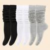 Xiaomi 6 Pairs Knee High Socks Solid Color Stackable Loose Cuff Over The Knee Socks Breathable Casual Fashion Versatile