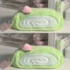 Storage Pencil Pouch Cute Swiss Roll Pencil Case Versatile Pencil Bag  Desktop