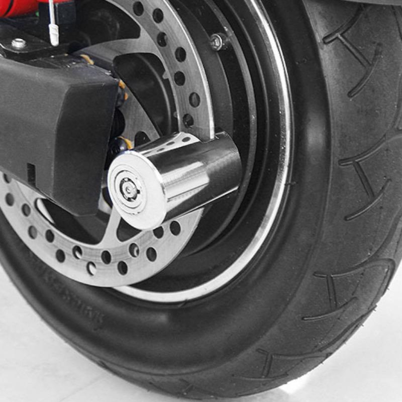 Motorcycle Helmet Lock Anti-Theft Bicycle Helmet Security Locks with 2 Keys and Installation Tool Motorcycle Accessories