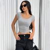 2026 Women's Best-Selling Simple Design T-shirt, Versatile Summer Fitted Short Base Layer