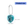 Romance Heart Shaped Music Box Bag Decoration Compact and Portable Pendant with Clear Sound Quality for Loved Ones