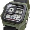 Casio World Time AE-1200WHB-3BV Digital Watch (Green)