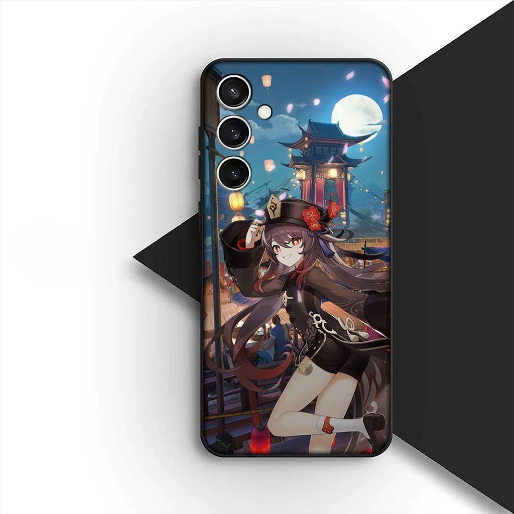 Casing for Apple iPhone 17 Pro XS Max Air 6 7 8 Plus 5 + SE 2022 SE2 16E Phone Cover Protective Case Genshin HuTao Impact