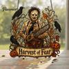 Unique Gifts for Horror Lovers Halloween 2D Window Hanging Decor, Acrylic Glowing Suncatcher with Outdoor Waterproof Party Supplies Ghost Tree