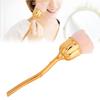 Rose Shape Long Handle Nail Art Brush Manicure Nail Polishing Dust Powder Removal Brush 01#