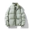 Men's Winter Stand Collar Down Jacket - 90% Down, Thickened, Warm, Trendy Design for Couples