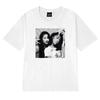 Fashion Aaliyah n Selena printed Graphic street Hip Hop Tee shirt 100 Cotton Unisex Women short sleeve Tshirts vintage Unisex Top