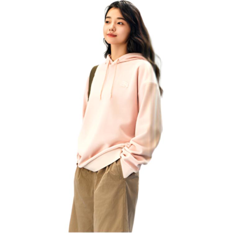 Anta Comfortable Pullover Loose Sweatshirt Unisex Sweatshirt Light-Pink 972448701-1