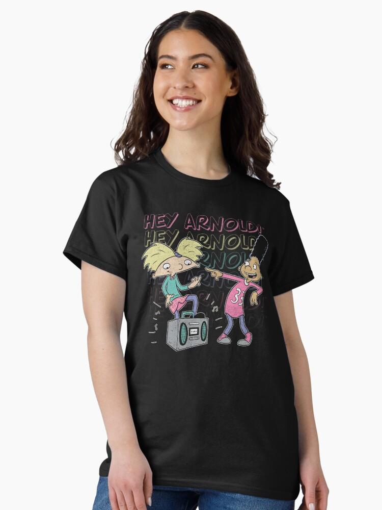Hey Arnold! Hey Arnold! Arnold And Gerald Boombox Classic Unisex T-Shirt