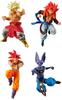 Dragon Ball Super VS Dragon Ball 02 Complete Set of 4 (Gachapon)