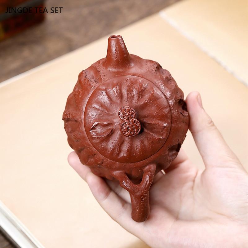 170ml High Quality Yixing Purple Clay Tea Pot Handmade Ball Hole Filter Beauty Teaware Chinese Zisha Tea Infuser Custom Teapot