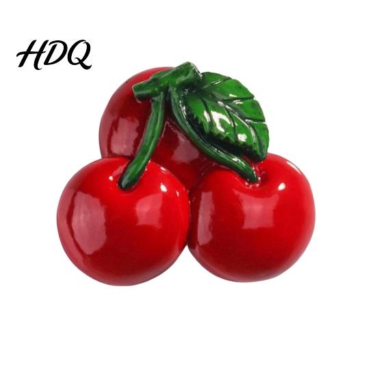 Metal Surfaces Decorative Magnets 3D Simulated Fruit Refrigerator Magnet Resin Shape Fridge Office Cabinet Memo Holders Theme Decoration for Kitchen