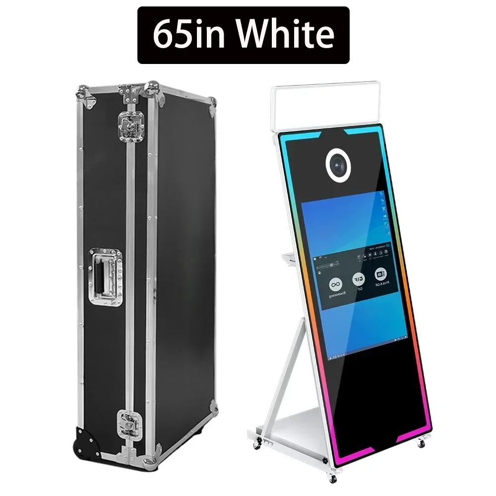 Dotykový fotokoutek Přenosný 40 65 Palcový Zrcadlový Magický Fotokoutek Stroj Pro Svatbu Večírek Aktivita