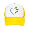 Ukraine Flag Sunflower Ukrainian Mesh Baseball Caps Adult HipHop Trucker Hat Hat Adjustable Summer Trucker Cap