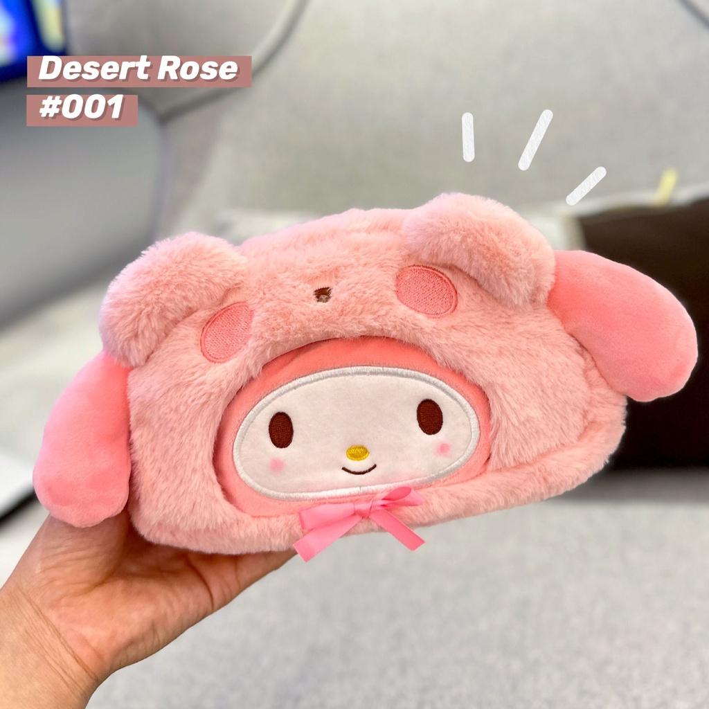 Cute Plush Cartoon Yuguifeng Dog Girl's Heart Student Pacha Dog Kulo Mi Meledi Pencil Bag Stationery Bag Material)