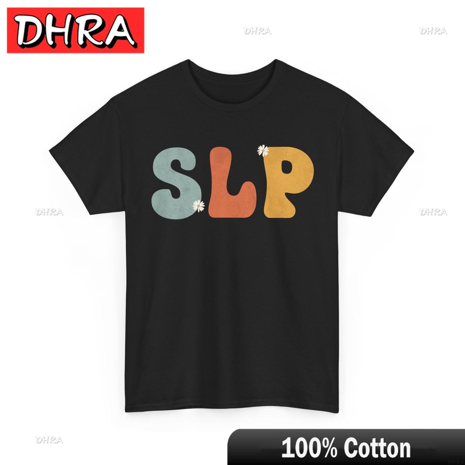 SLP TShirt Speech Therapist Speech Language Pathology Lovers Comfort Camisetas Mujer for Daily Wear Printed Tee Boho Aesthetic 4XL