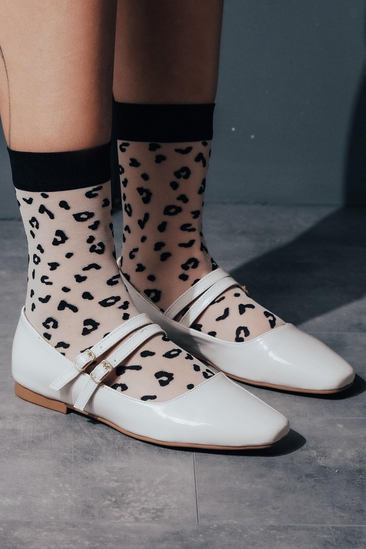 

Women s Fashion Style Special Design Double Strap Flat Ballerina Shoes 36