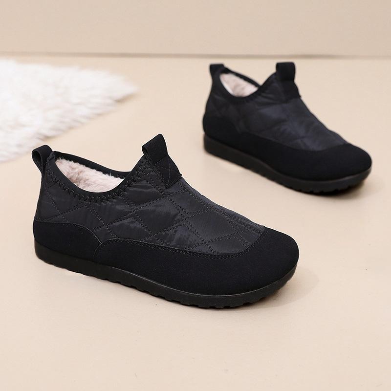 Shoes Women's Cotton Shoes Snow Boots Warm and Comfortable Women's Boots Splicing Fashion Short Boots Fleece Thickened Cotton Boots