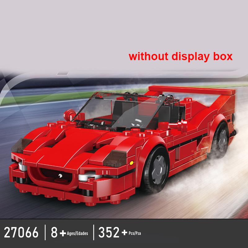 Technical Car City Speed  Sports Car Building Blocks Carro Rennau Voiture Vehicle MOC Educational Construction Toy