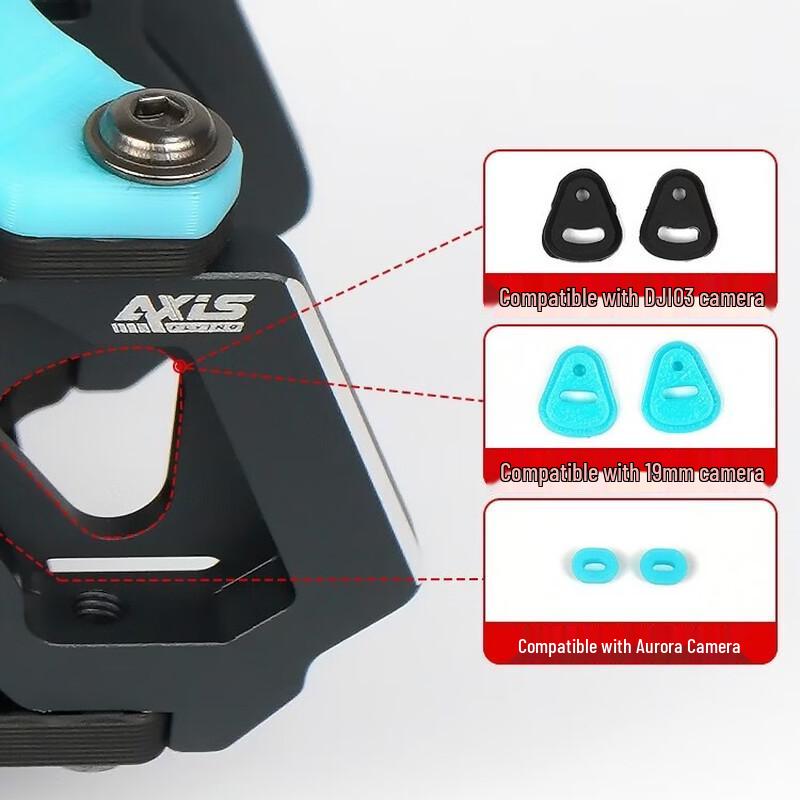 AXISFLYING MANTA 5-inch DC FPV Drone Frame (CN Version)