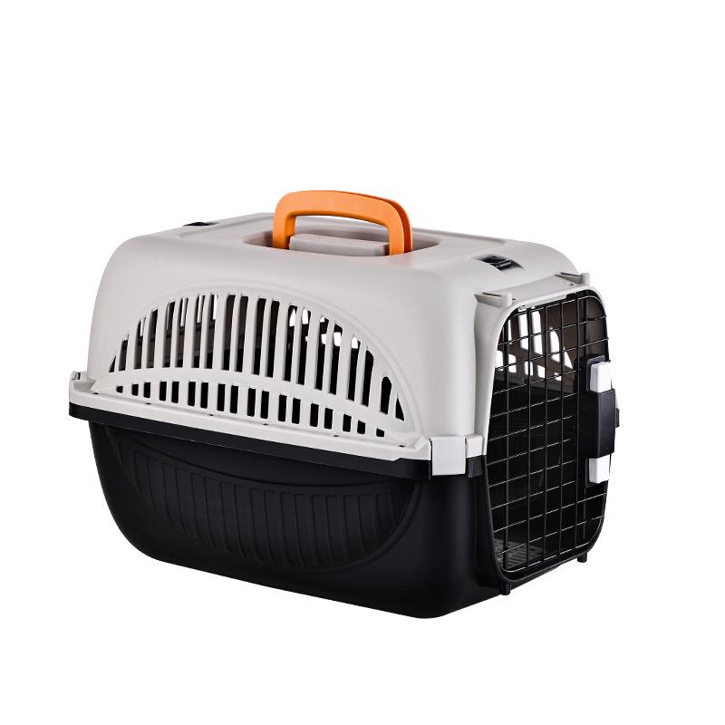 Lightweight Portable Cat Travel Cage - Breathable and Compact Pet Carrier