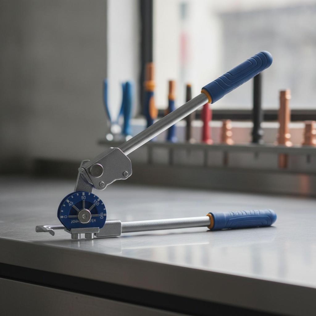 Manual Tube Bender Portable Ergonomic for Workshops