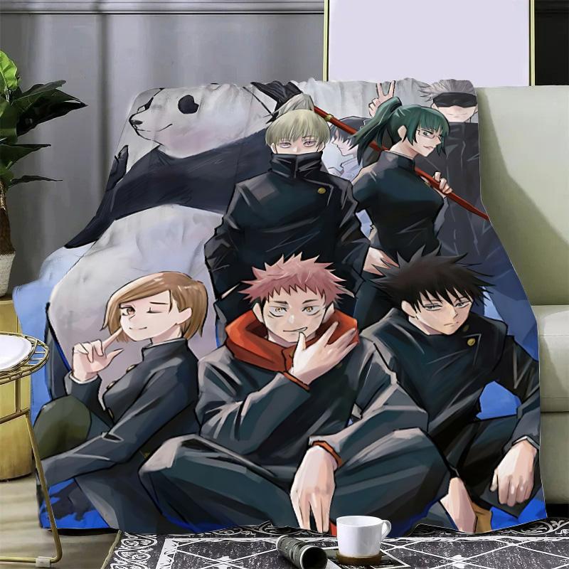 Hot Japan Anime K-KaisenS Printed Blanket Picnic Blankets Blanket Soft Comfortable J-JujutsuS Blanket Home Travel Birthday Gift