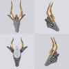 Modern Minimalist Antelope Mosaic Wall Hanging