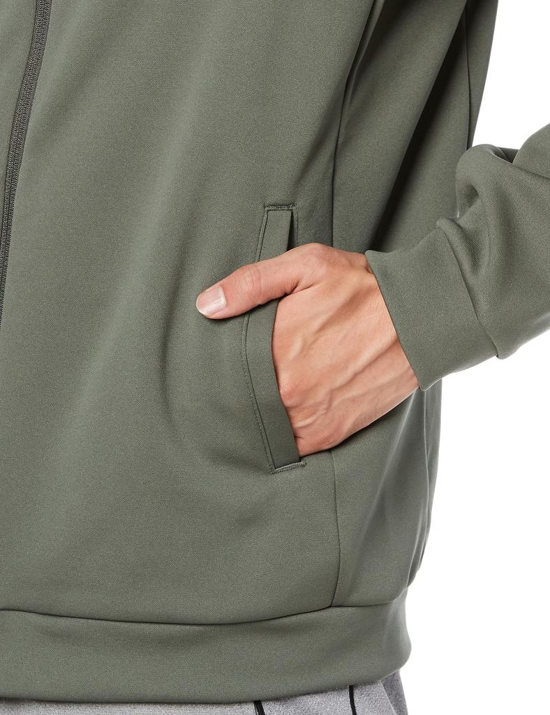 Move Sports MVSP KH O Hoodie with Descente and Pockets Sweatshirt, Full-Zip S.F.TECH SHIELD, Windproof, Warm,