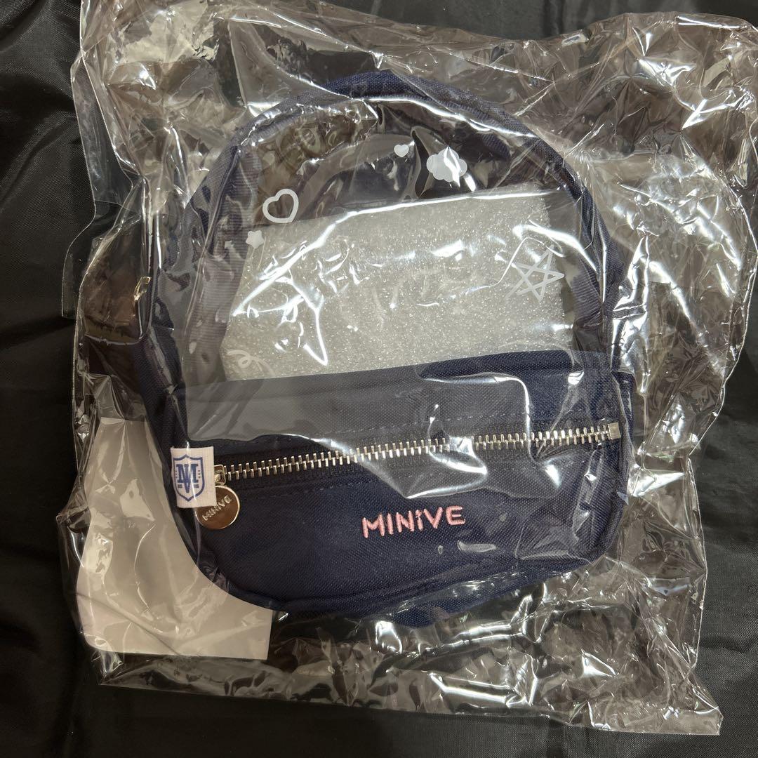 

[Б/У] ive миниве всплывающий корейский мешочек сумка пвх мешочек