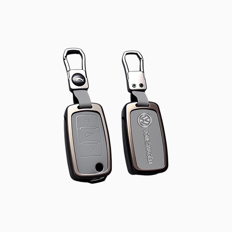 Compatible with Volkswagen Lavida, Lingdu, T-Roc, Touran, Tiguan L Key Case and Keyring.