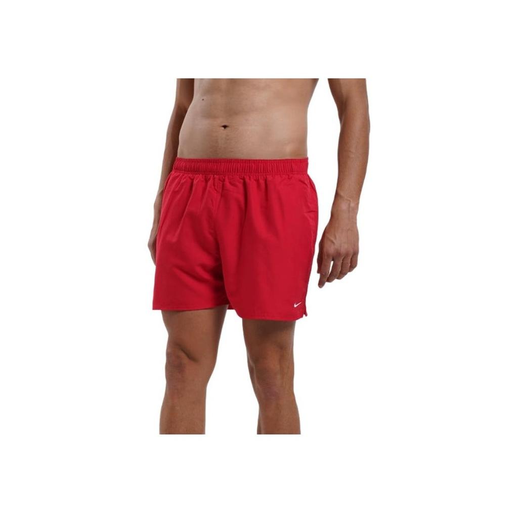 Nike Solid Color Elastic Straight-Leg Casual Shorts Men Bottoms Red NESSA560-614