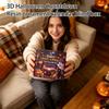 3D Halloween Advent Calendar with 9 Days Countdown - Resin Figurine Decor Surprise Box for Holiday Collectibles