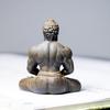 Creative Retro Chinese Buddha Statue for Home and Office Zen Decor