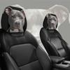 Fierce Pit Bull Printed Car Headrest Covers Interior Decoration Suitable for Relaxing During Self-Driving Trips Car Decorations